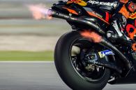 Exhaust flames, KTM